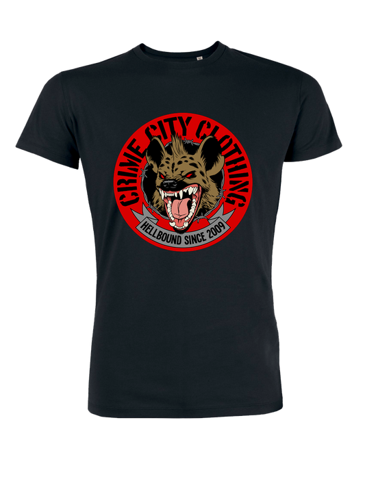 CCC - Hyena Logo Hellbound Since 2009 - T-Shirt Unisex Black