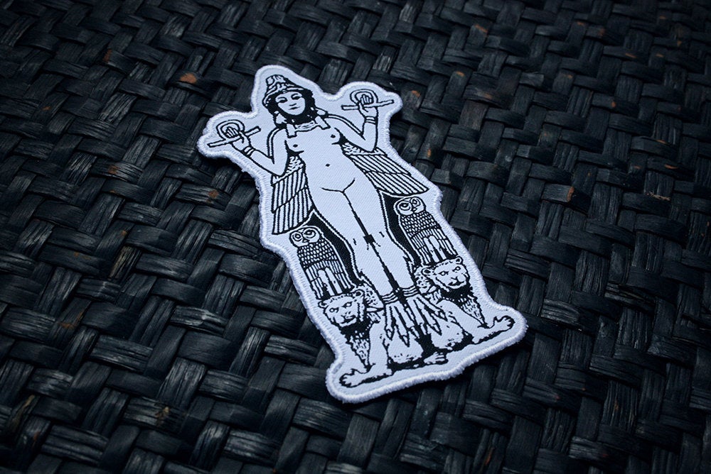 Inanna / Ishtar / Lilith, dark mother and goddess of the night Patch by Torvenius