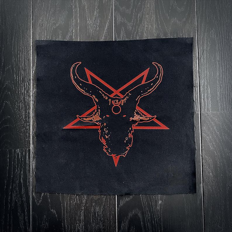 Emperor goat Backpatch by Torvenius