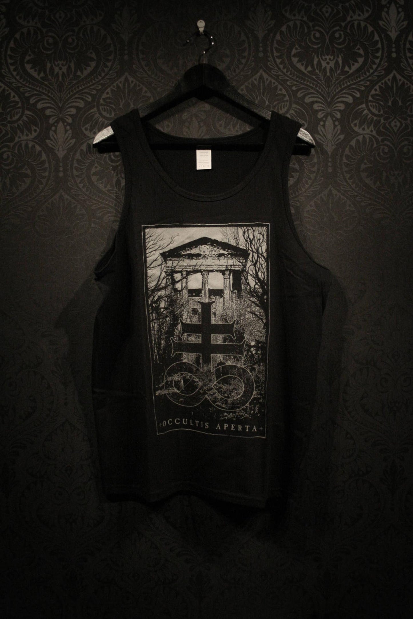 Leviathan Cross Temple Tanktop by Torvenius
