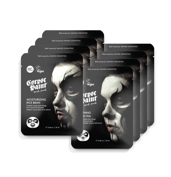 Vegan Corpse Paint Moisturizing Rice Bran Face Mask