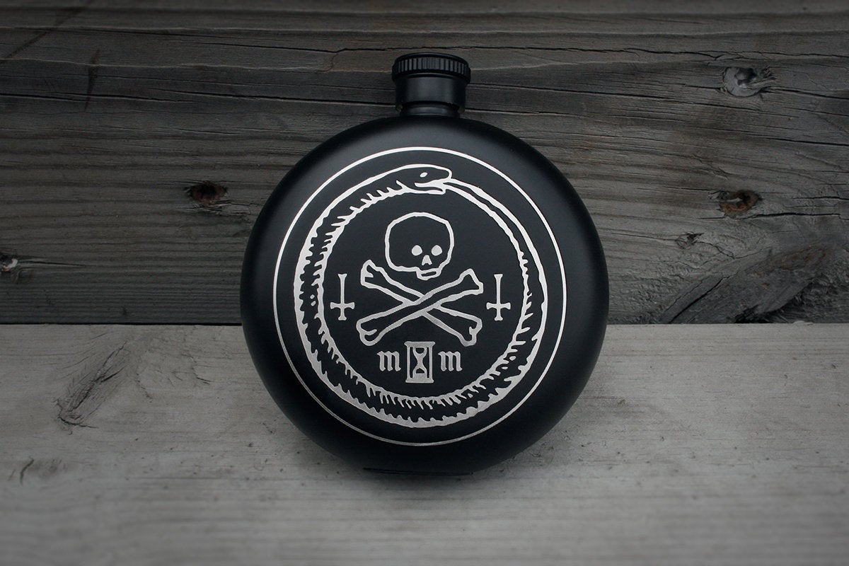 Ouroboros with skull Plunta by Torvenius