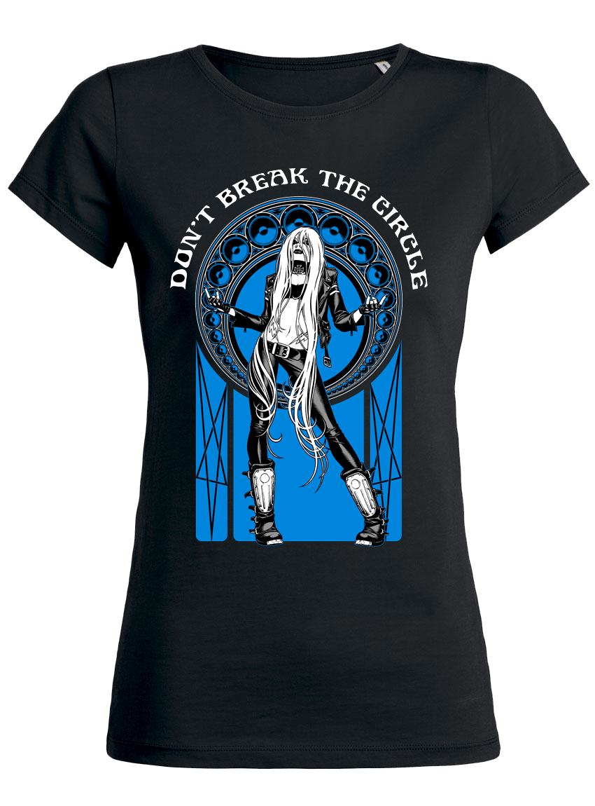 Don´t break the circle T-Shirt Slim Fit Black