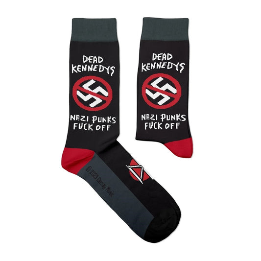 Dead Kennedys - Nazi Punks Fuck Off - Socks Official Merch