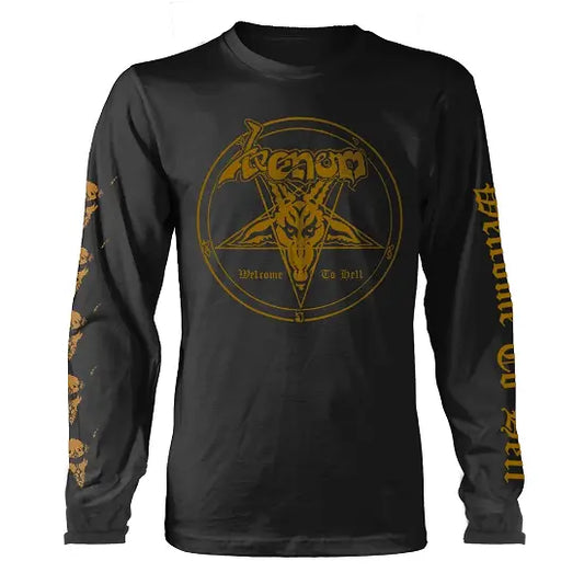 Venom - Welcome to Hell - Longsleeve Unisex Official Merch