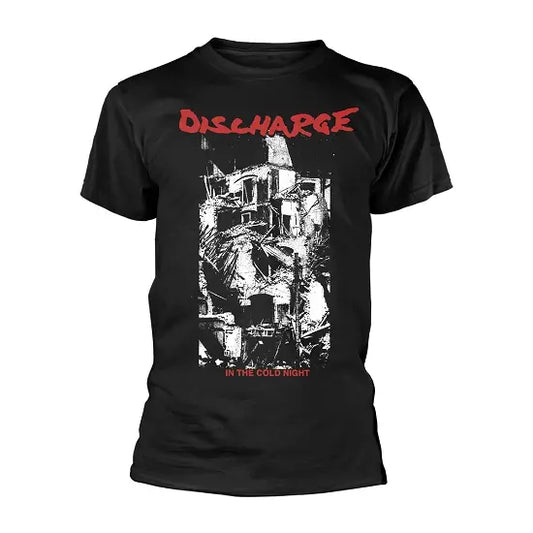 Discharge - In The Cold Night - T-Shirt Unisex Officiell Merch