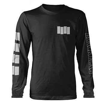 Black Flag - Logo - Longsleeve Unisex Official Merch