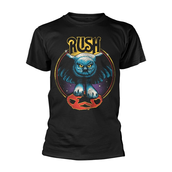 Rush - Owl Star - T-Shirt Unisex Official Merch