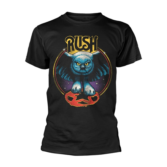 Rush - Owl Star - T-Shirt Unisex Officiell Merch