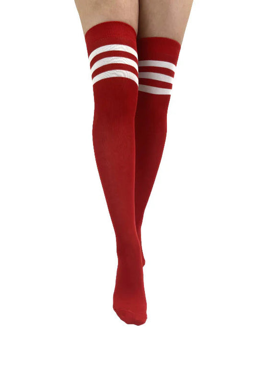 Over The Knee Socks Referee - One Size - Pamela Mann