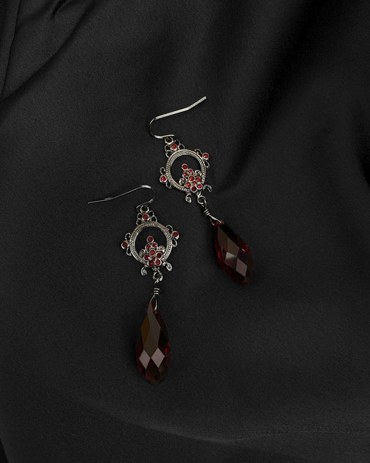 Victorian Goth Earrings - Pamela Mann