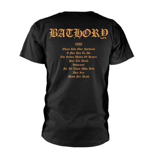 Bathory - Blood Fire Death - T-Shirt Unisex Official Merch