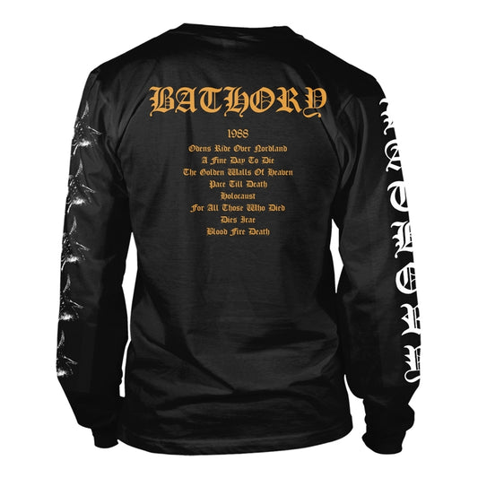 Bathory - Blood Fire Death - Longsleeve Unisex Official Merch