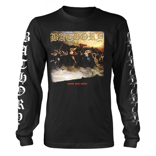 Bathory - Blood Fire Death - Longsleeve Unisex Official Merch