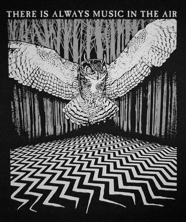There Is Always Music In The Air Owl / Twin Peaks - Backpatch - Torvenius