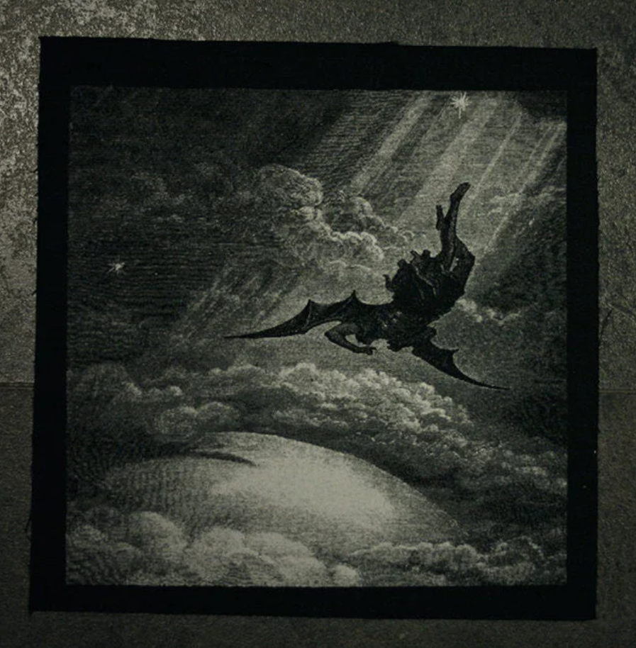 Lucifer Back Patch Lucifer Falling - Backpatch - Torvenius – Arsenikbutik