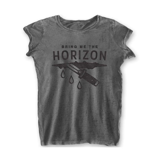 Bring Me The Horizon - Knife - T-Shirt Womens Officiell Merch