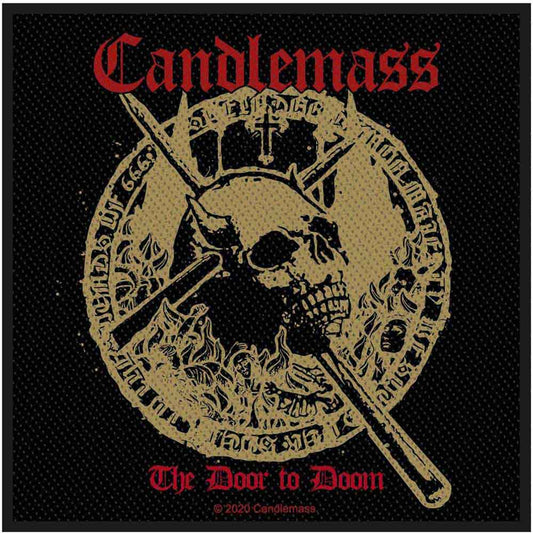 Candlemass - The Door To Doom - Patch - Official Merch