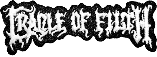 Cradle Of Filth Cutout Logo - Patch - Officiell Merch