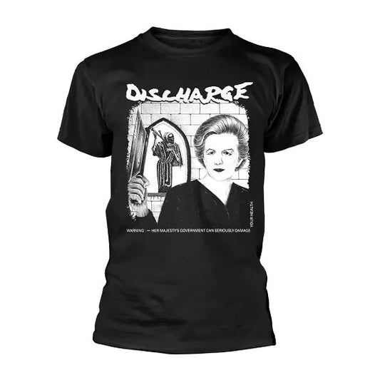 Discharge - Warning - T-Shirt Unisex Official Merch