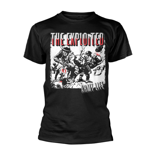 The Exploited - Army Life - T-Shirt Unisex Officiell Merch