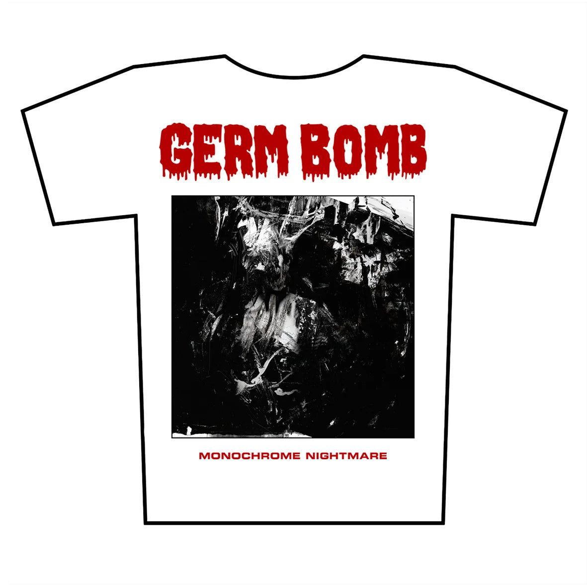 Germ Bomb - Monochrome Nightmare - T-Shirt Unisex Official Merch