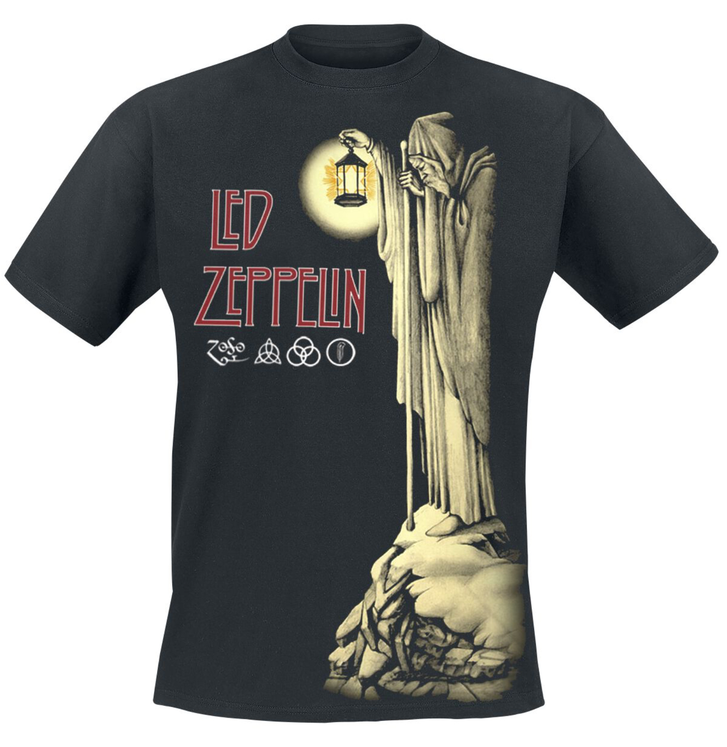 Led Zeppelin - Hermit - T-Shirt Unisex Officiell Merch