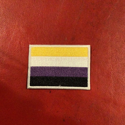 Non Binary Flag Extreme Largeness