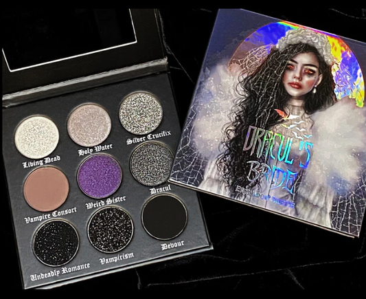 Dracul’s bride Eyeshadow Palette by Lovelace Cosmetics