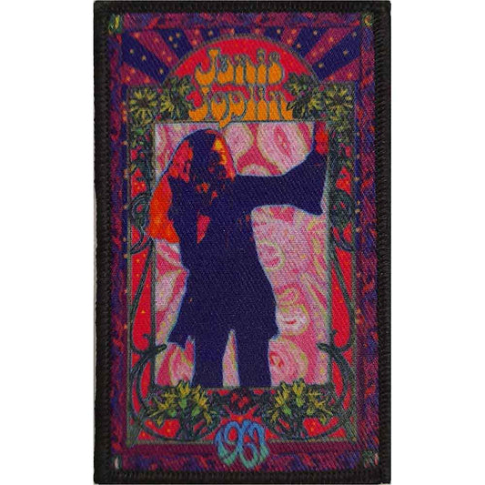 Janis Joplin - Floral Flame - Patch - Official Merch