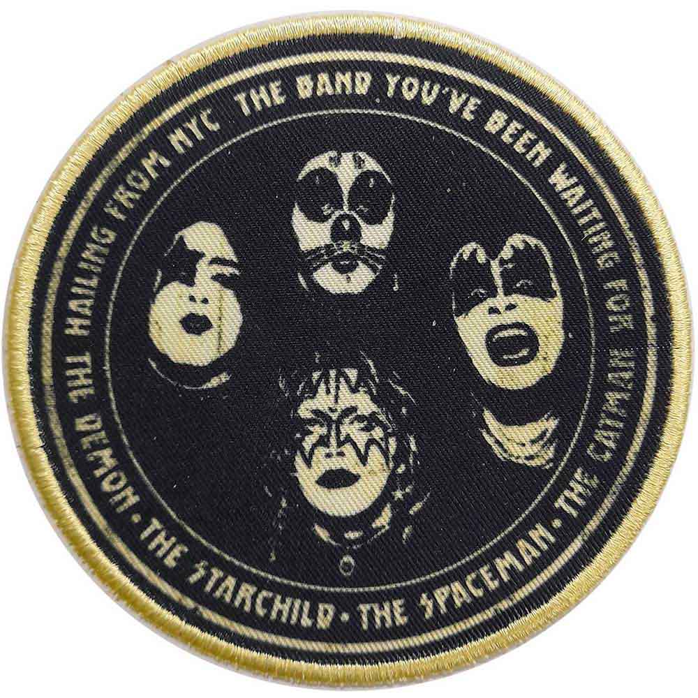 Kiss - Hailing From NYC - Patch - Official Merch