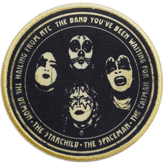 Kiss - Hailing From NYC - Patch - Official Merch