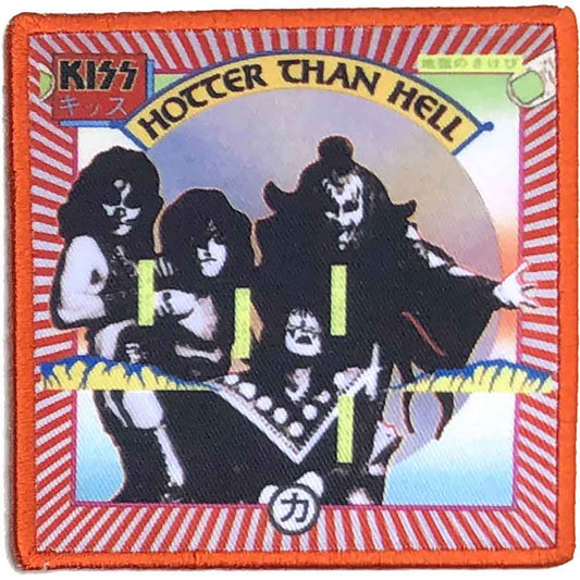 Kiss - Hotter Than Hell - Patch - Official Merch