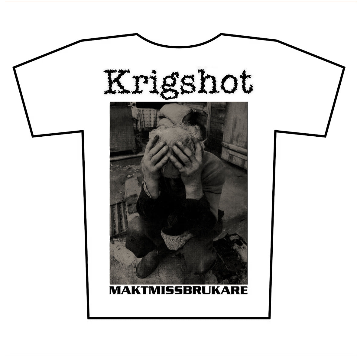 Krigshot - Maktmissbrukare - T-Shirt Unisex Official Merch