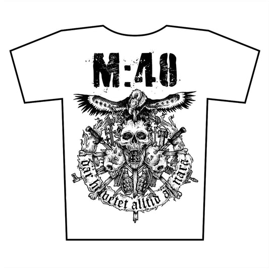 M:40 - Där Helvetet Alltid Är Nära - T-Shirt Unisex Official Merch