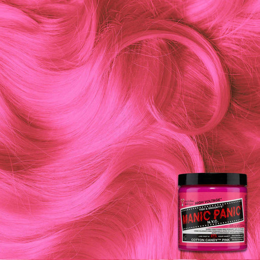 Cotton candy hair dye from Manic Panic