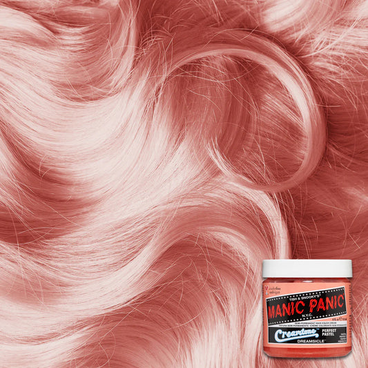 Dreamsicle creamtone perfect pastel hair dye from Manic Panic