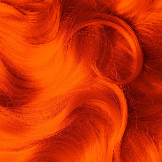 Electric tiger lily orange hair dye from Manic Panic