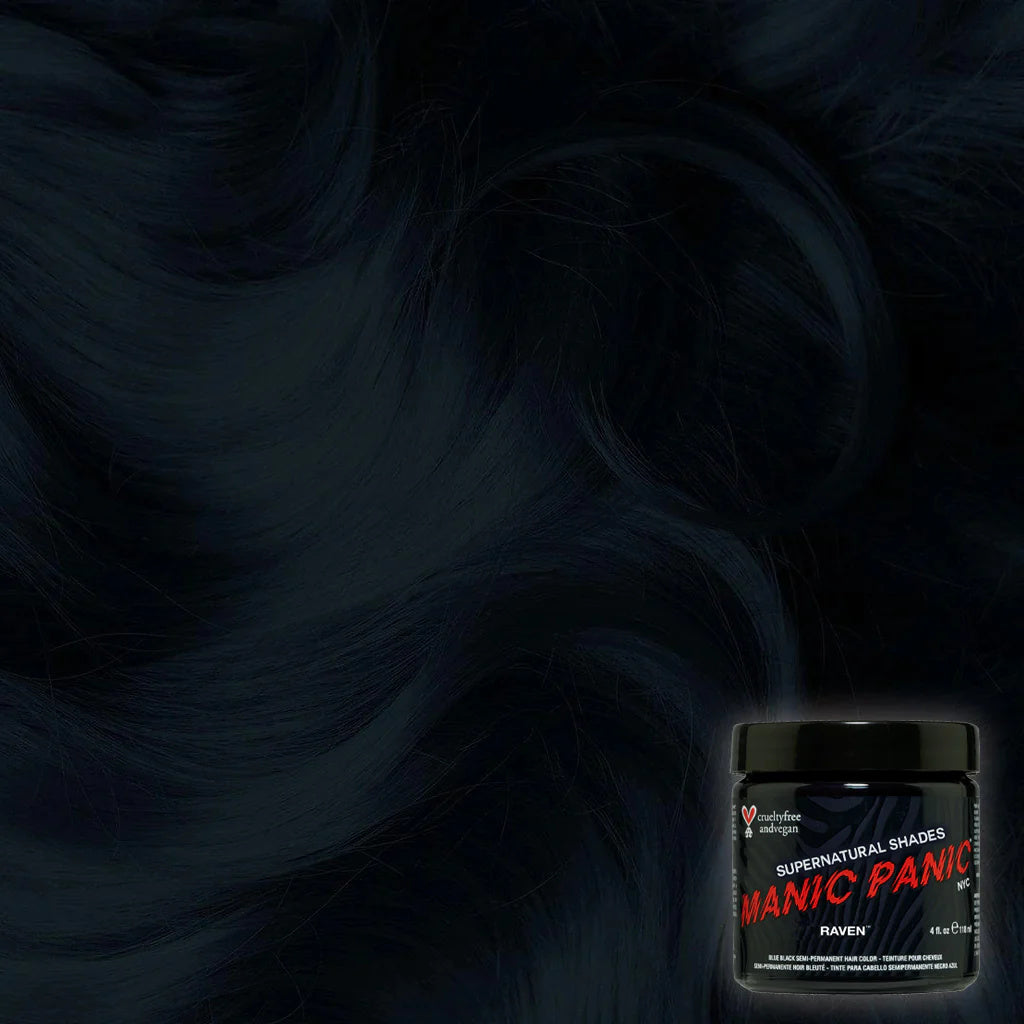 Black hairdye by Manic Panic