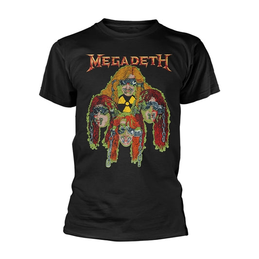 Megadeth - Nuclear Glow Heads - T-Shirt Unisex Official Merch