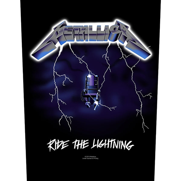 Metallica - Ride The Lightning - Backpatch - Official Merch