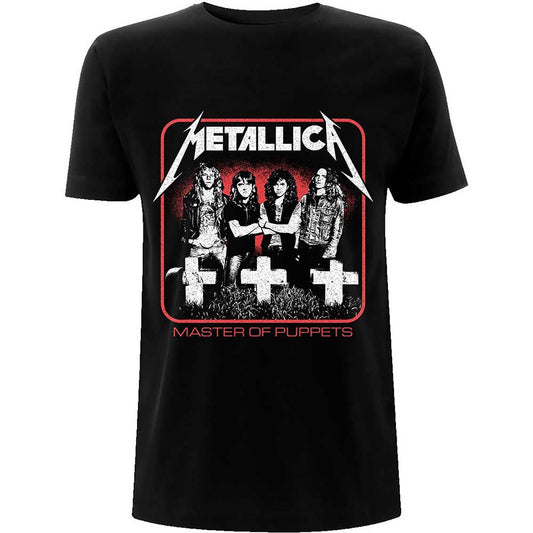 Metallica - Master Of Puppets Band Photo - T-Shirt Unisex Official Merch