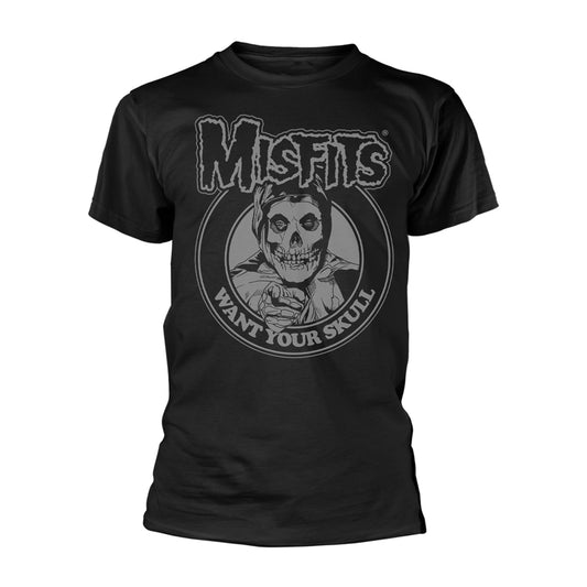Misfits - Want Your Skull - T-Shirt Unisex Officiell Merch