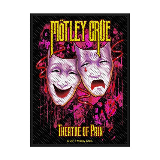 Mötley Crüe - Theatre Of Pain - Patch - Official Merch