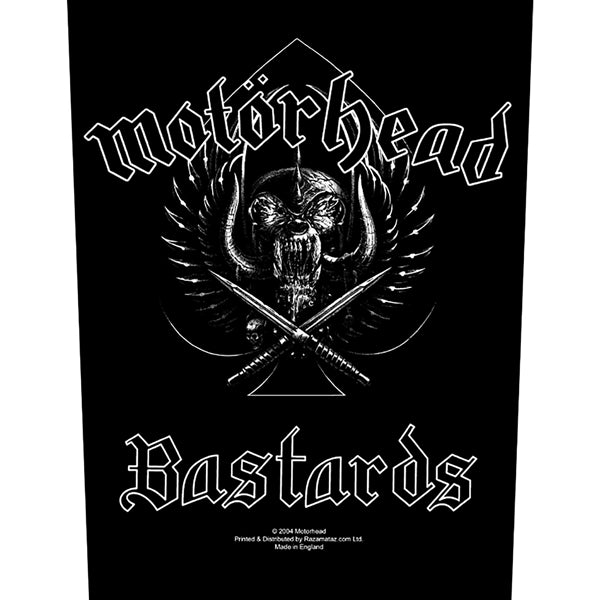 Motörhead - Bastards - Backpatch - Official Merch