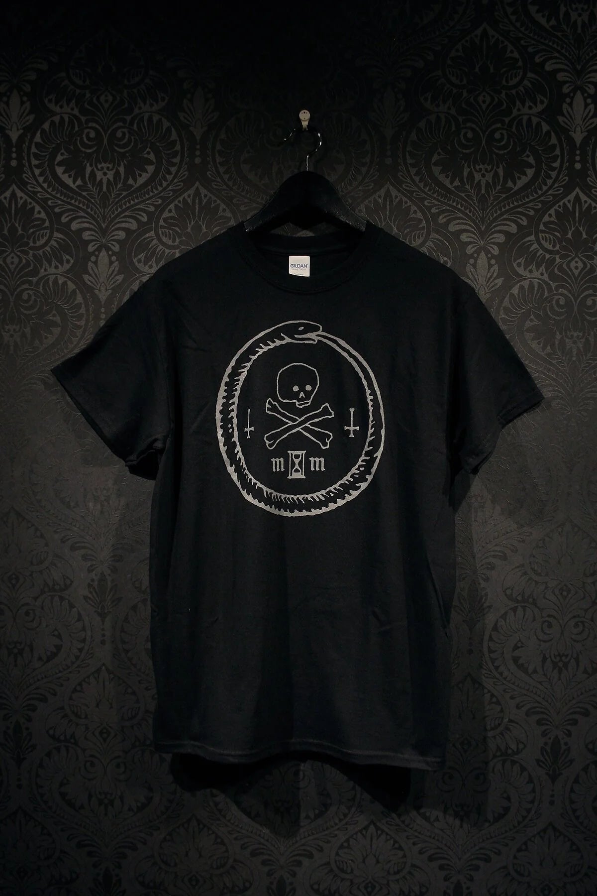 Ouroboros With Skull - T-Shirt Unisex - Torvenius