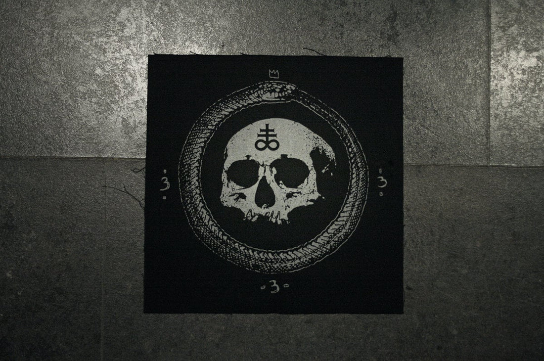 Ouroboros With Skull - Backpatch - Torvenius