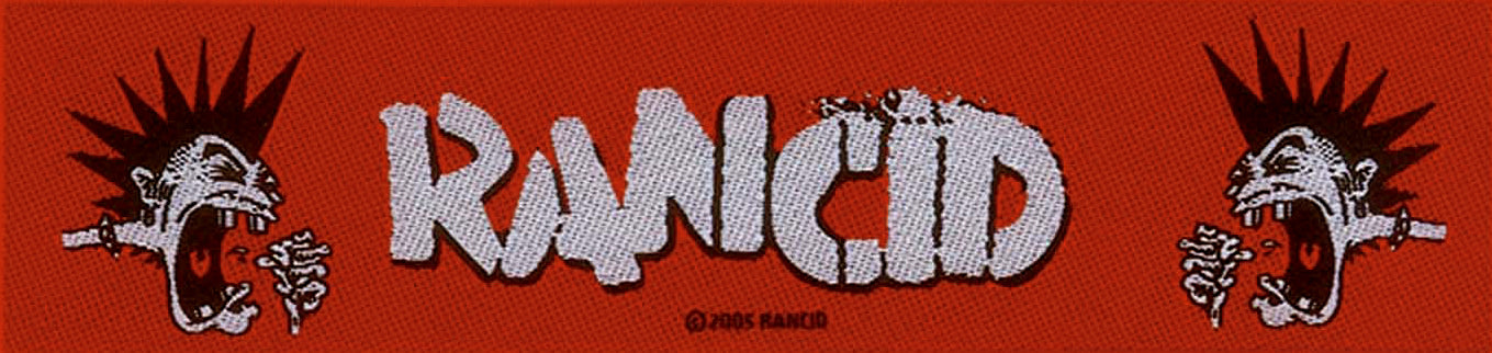 Rancid Strip Mohawk - Patch - Officiell Merch