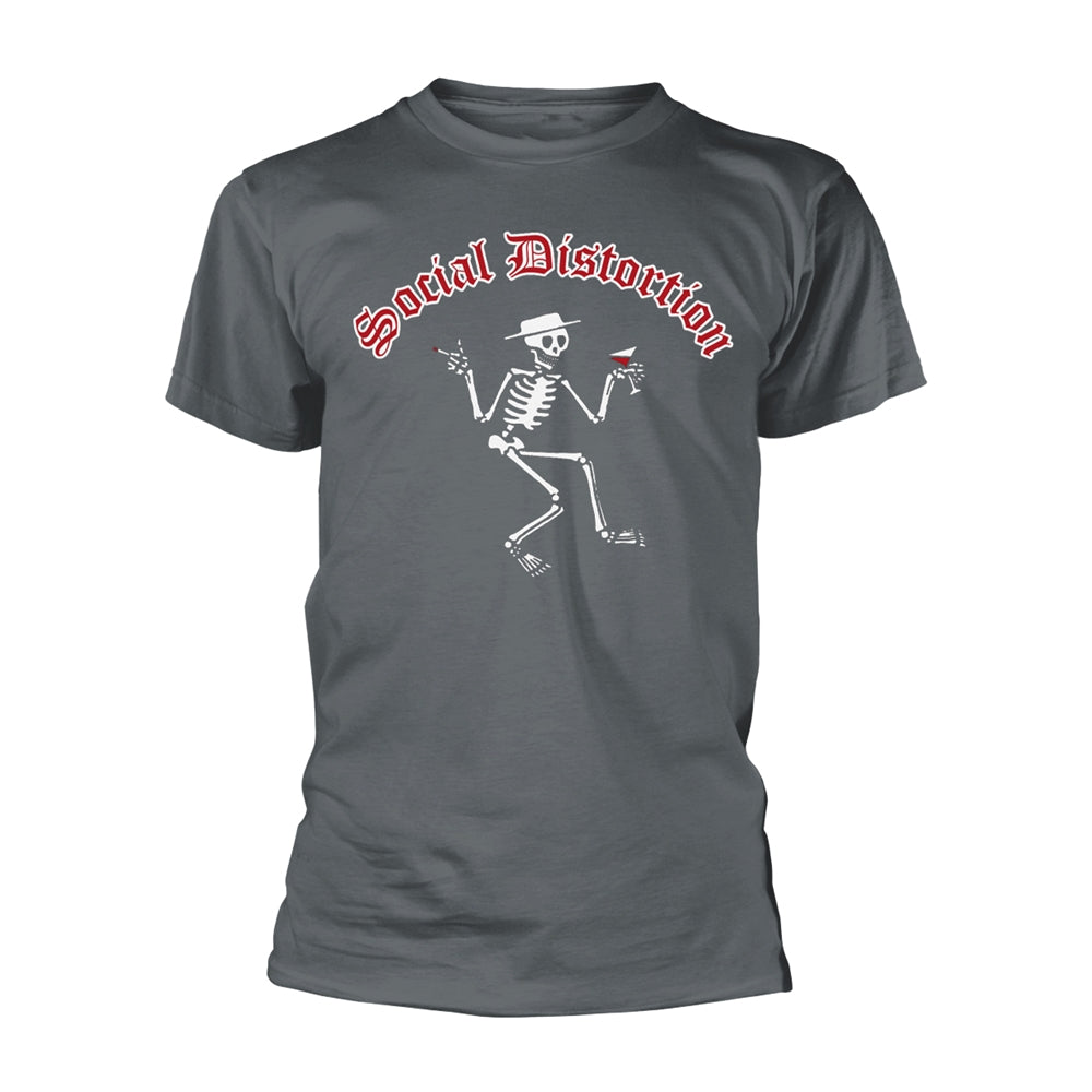Social Distortion - Skeleton - T-Shirt Unisex Officiell Merch