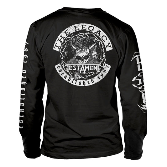 Testament - The Legacy - Longsleeve Unisex Official Merch